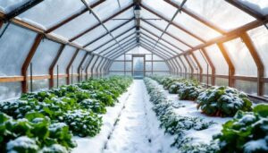 Gewächshaus im Winter nutzen: So ernten Sie frisches Gemüse trotz Frost