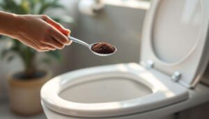Schon ein Löffel genügt: Warum immer mehr Menschen Kaffeesatz in die Toilette geben
